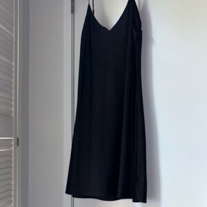 Elegant Black Slip Dress